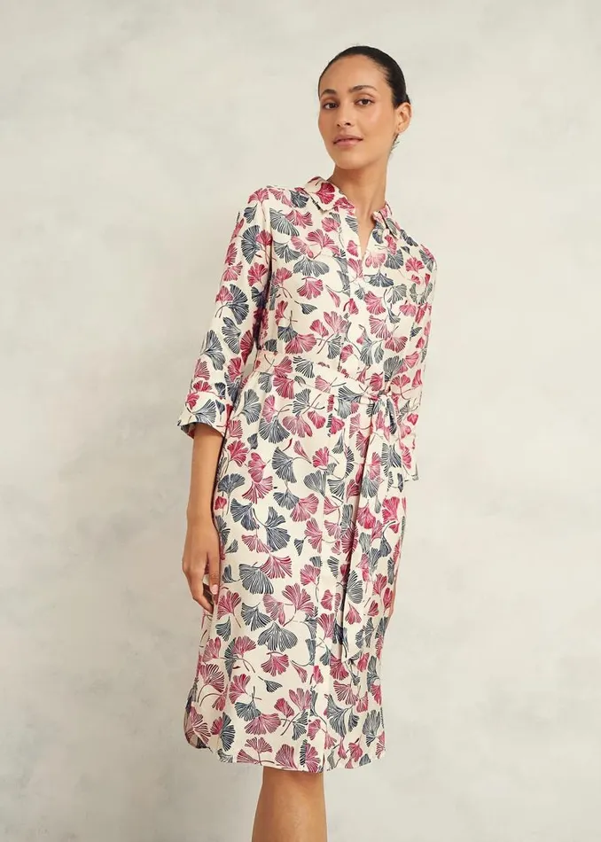 Women HOBBS Dresses and Jumpsuits Petite Francis Dress Cream Multi