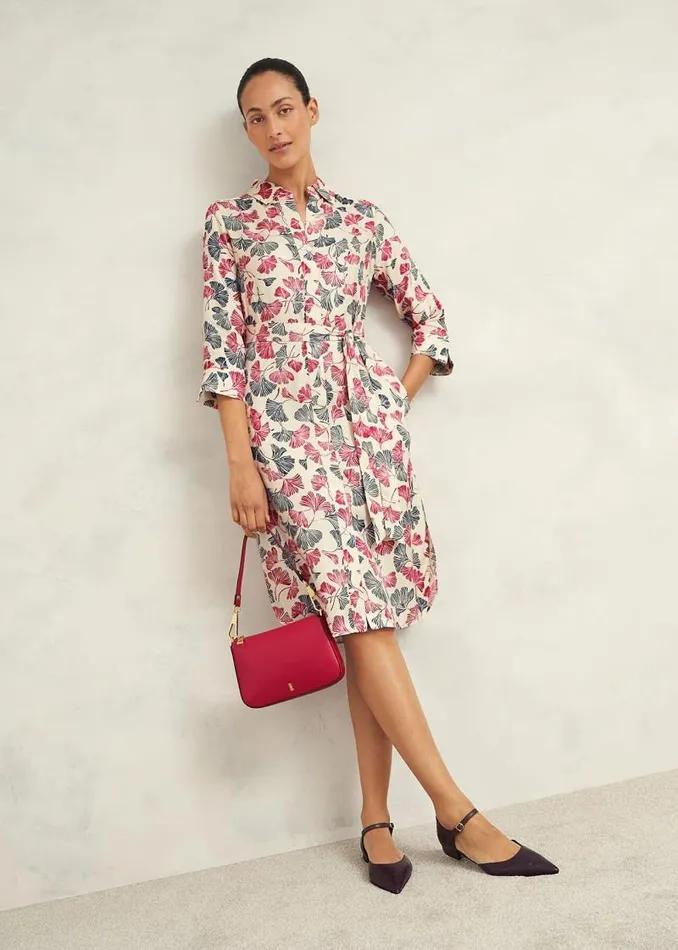 Women HOBBS Dresses and Jumpsuits Petite Francis Dress Cream Multi