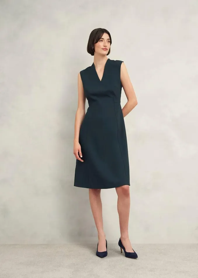 Women HOBBS Dresses and Jumpsuits Petite Marina Dress Evergreen