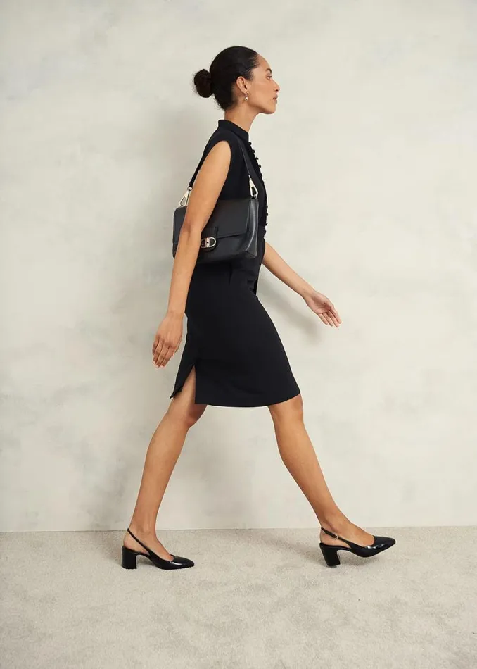 Women HOBBS Dresses and Jumpsuits Pia Pintuck Dress Black