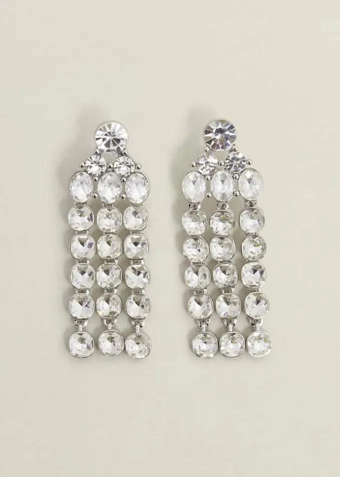 Women HOBBS Jewellery Blair Earrings Silver
