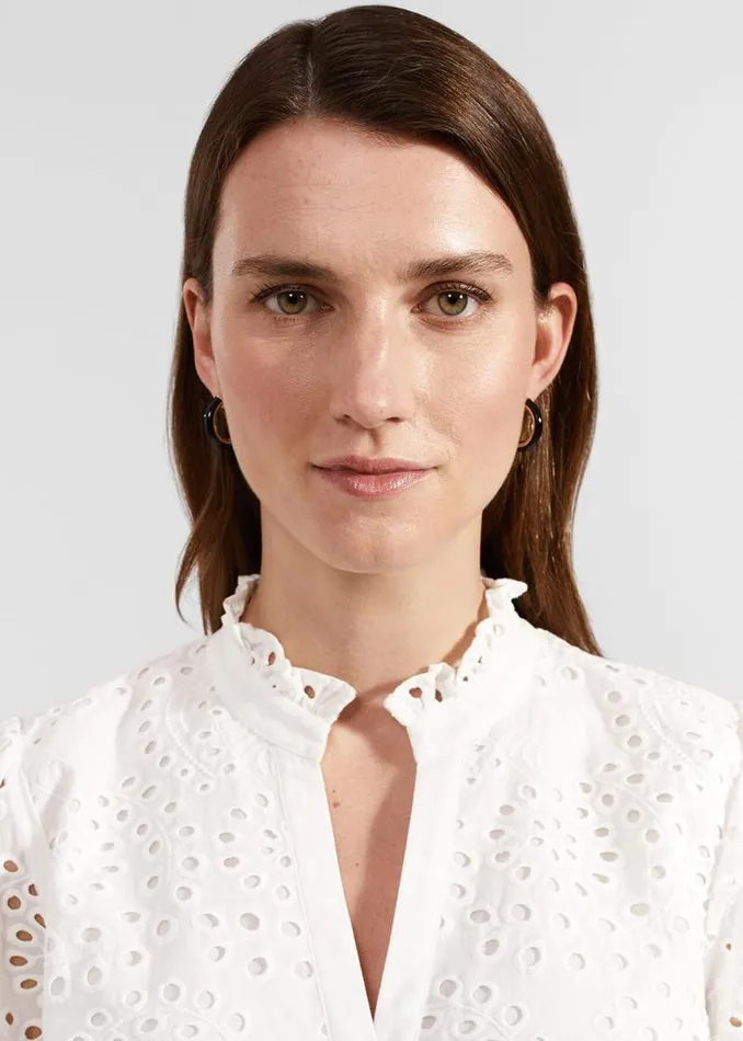 Women HOBBS Jewellery Gemma Hoop Earrings Black Gold