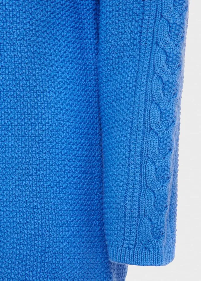 Women HOBBS Jumpers and Cardigans Camilla Cotton Jumper Fjord Blue