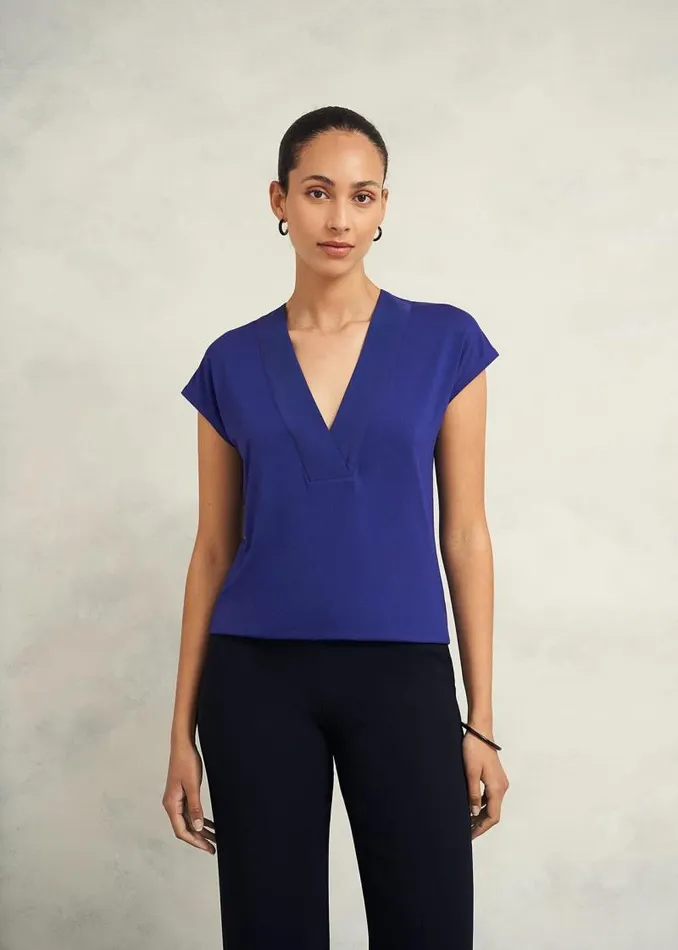 Women HOBBS Tops Jonie Top Shore Blue