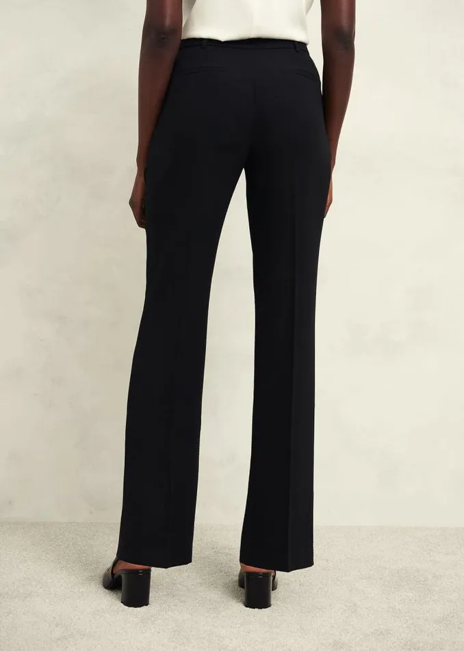 Women HOBBS Trousers Maya Straight Trousers Black