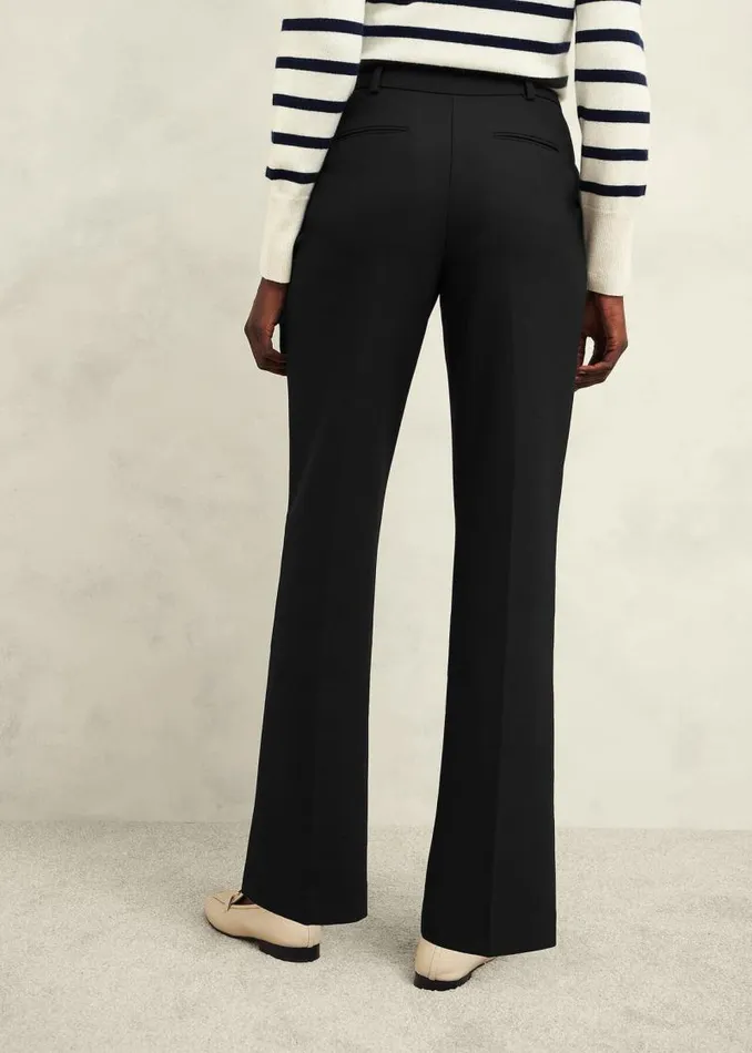 Women HOBBS Trousers Petite Gerrie Trousers Black