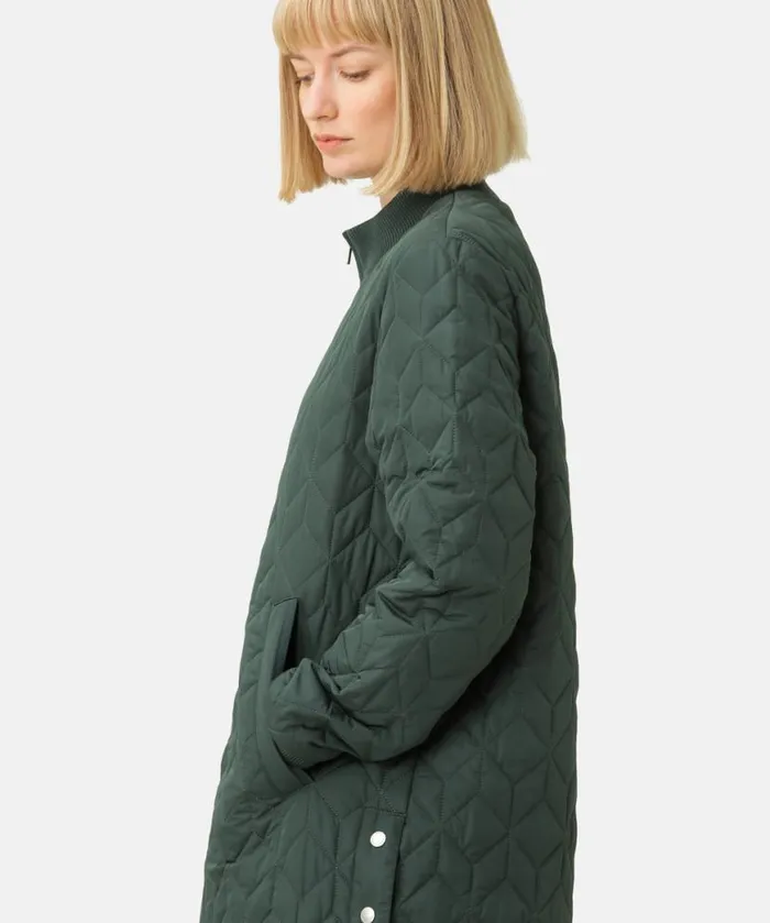 Women Ilse Jacobsen Padded Quilt Coat 8211 Beetle