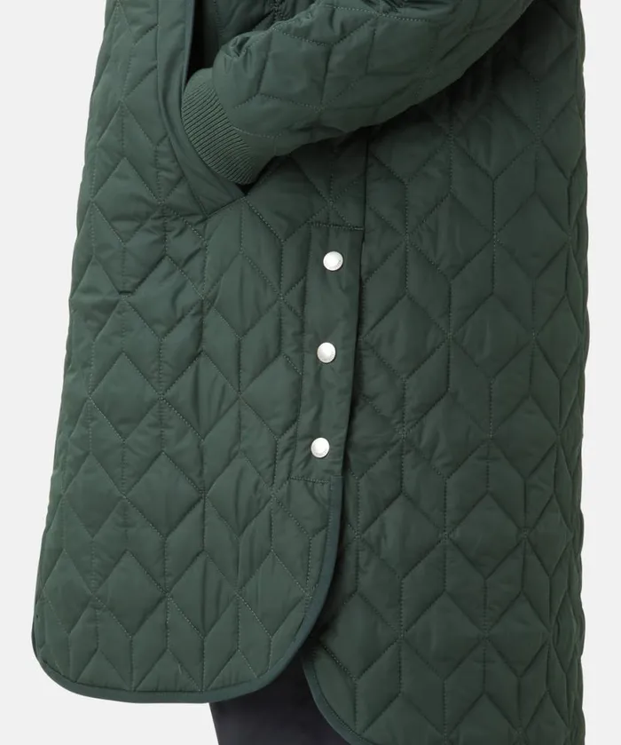 Women Ilse Jacobsen Padded Quilt Coat 8211 Beetle