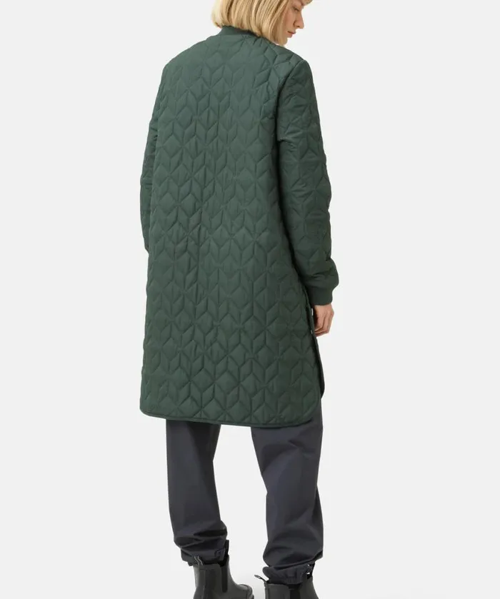 Women Ilse Jacobsen Padded Quilt Coat 8211 Beetle