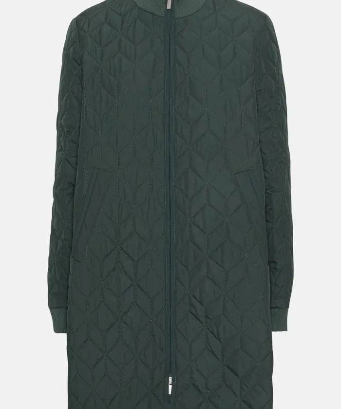 Women Ilse Jacobsen Padded Quilt Coat 8211 Beetle