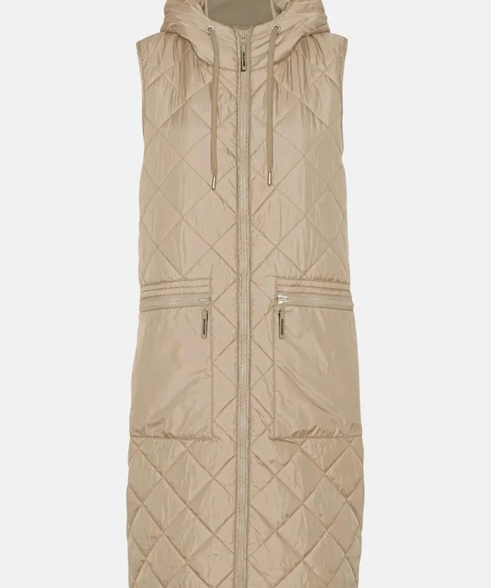 Women Ilse Jacobsen Padded Vest 8211 Cobblestone Women Ilse Jacobsen Padded Vest 8211 Cobblestone