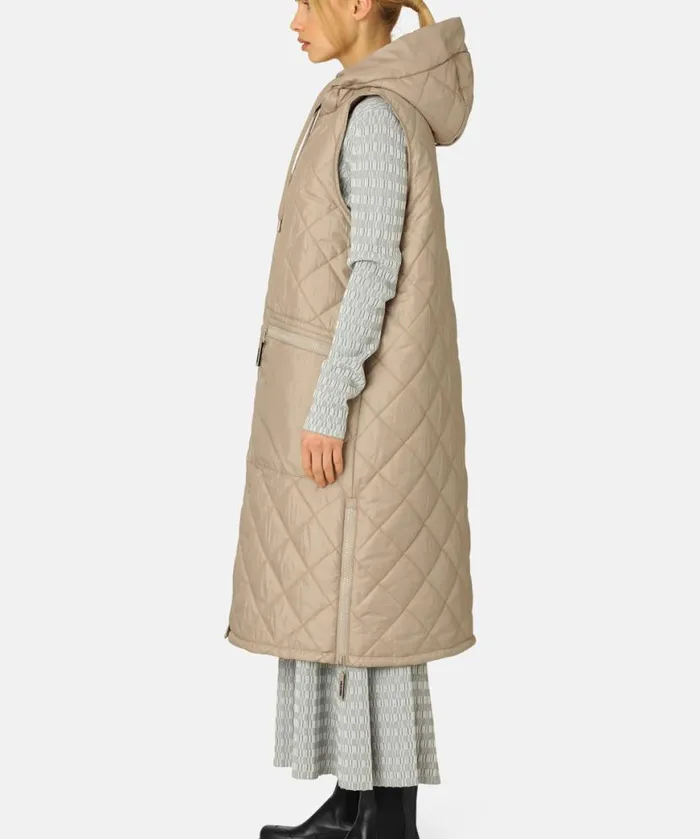 Women Ilse Jacobsen Padded Vest 8211 Cobblestone Women Ilse Jacobsen Padded Vest 8211 Cobblestone