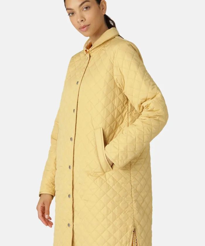 Women Ilse Jacobsen Quilt Coat 8211 Marigold Women Ilse Jacobsen Quilt Coat 8211 Marigold
