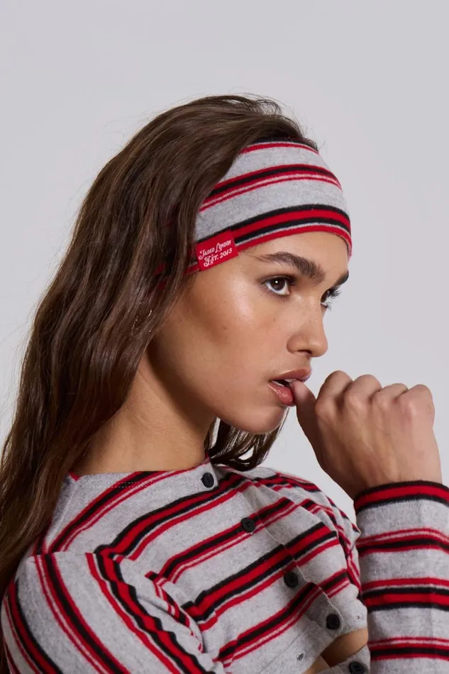 Women Isla Stripe Headband Jaded London CoOrds
