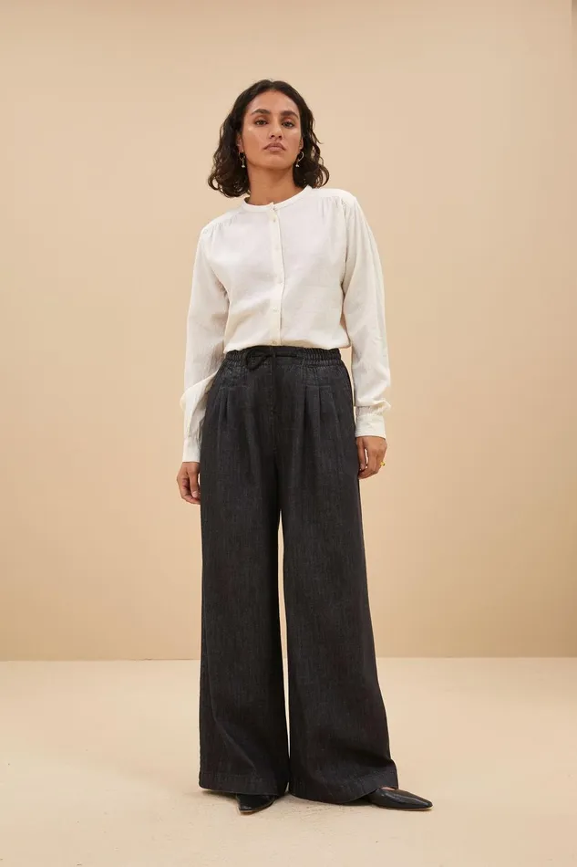 Women Jaxx Pants Jet Black Bybar Trousers
