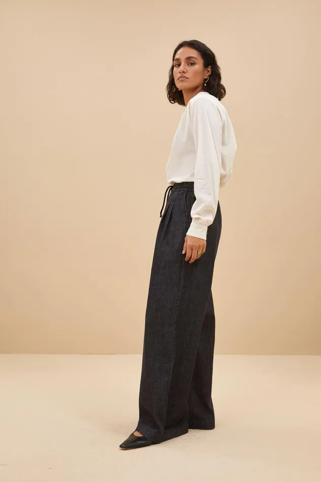 Women Jaxx Pants Jet Black Bybar Trousers