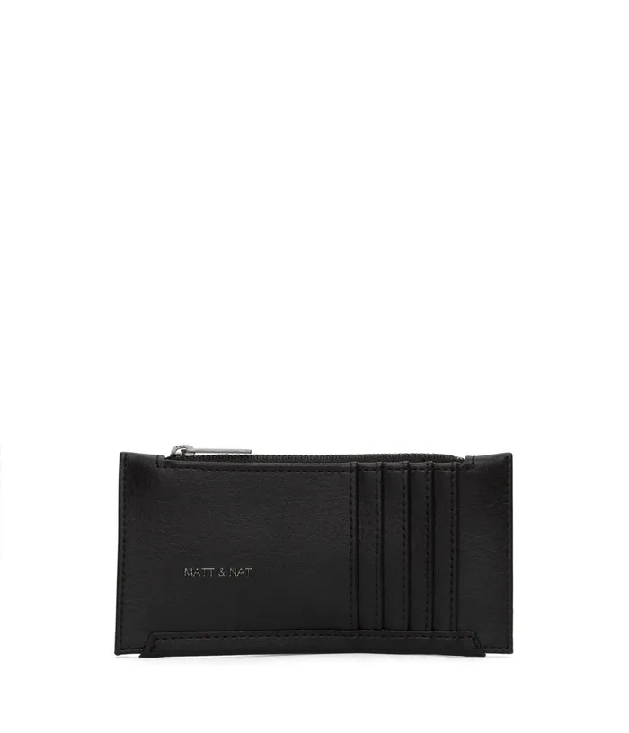 Women Jesse Slim Vegan Wallet 8211 Arbor Black Matt and Nat Wallets