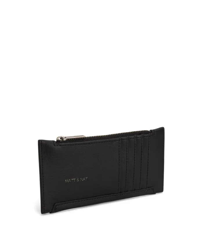 Women Jesse Slim Vegan Wallet 8211 Arbor Black Matt and Nat Wallets