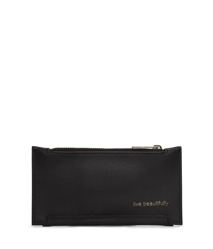 Women Jesse Slim Vegan Wallet 8211 Arbor Black Matt and Nat Wallets