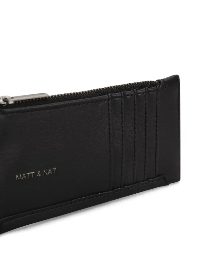 Women Jesse Slim Vegan Wallet 8211 Arbor Black Matt and Nat Wallets