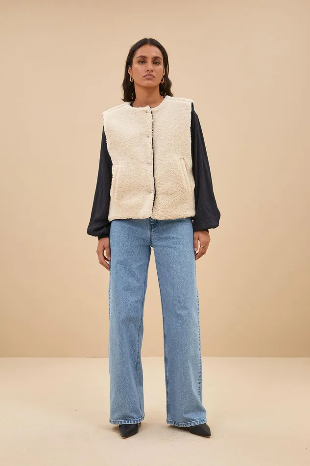 Women Joelle Woolen Jacket Midnight Bybar Jackets