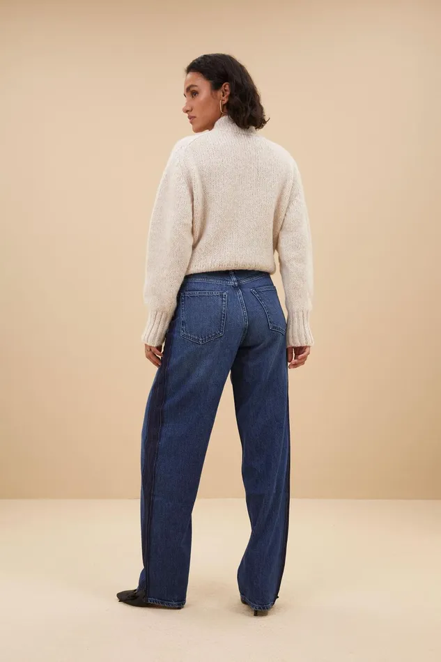 Women Jonas Bomber Cardigan Chalk Bybar Cardigans