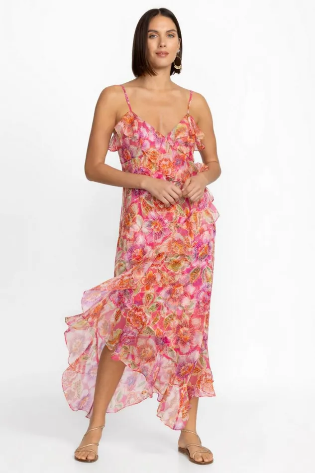 Women KATELLA MIDI DRESS Fabiola Johnny Was Dresses