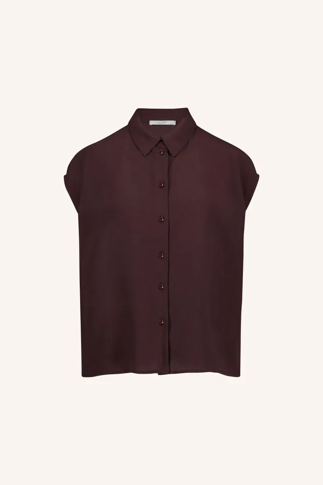 Women Kiek Viscose Top Pecan Bybar Blouses Women Kiek Viscose Top Pecan Bybar Blouses