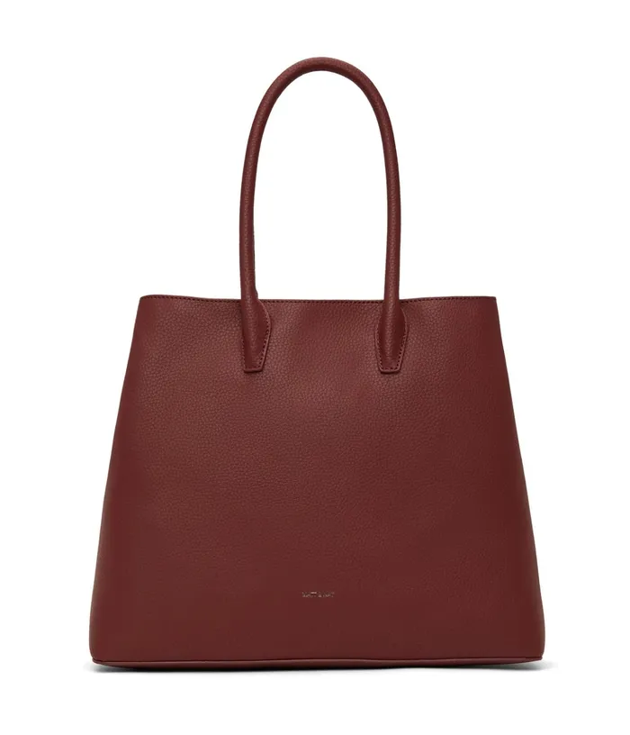Women Krista Vegan Satchel 8211 Purity Beet Matt and Nat Satchels