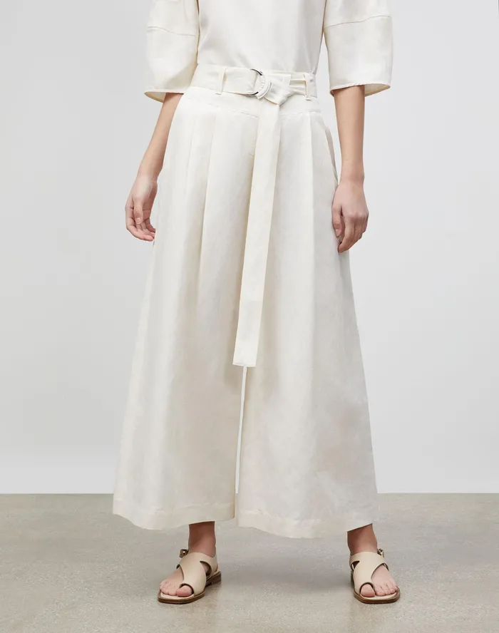 Women Lafayette 148 New York Pants and Shorts Gavin WideLeg Pant In Coastal Cloth Alabaster Women Lafayette 148 New York Pants and Shorts Gavin WideLeg Pant In Coastal Cloth Alabaster