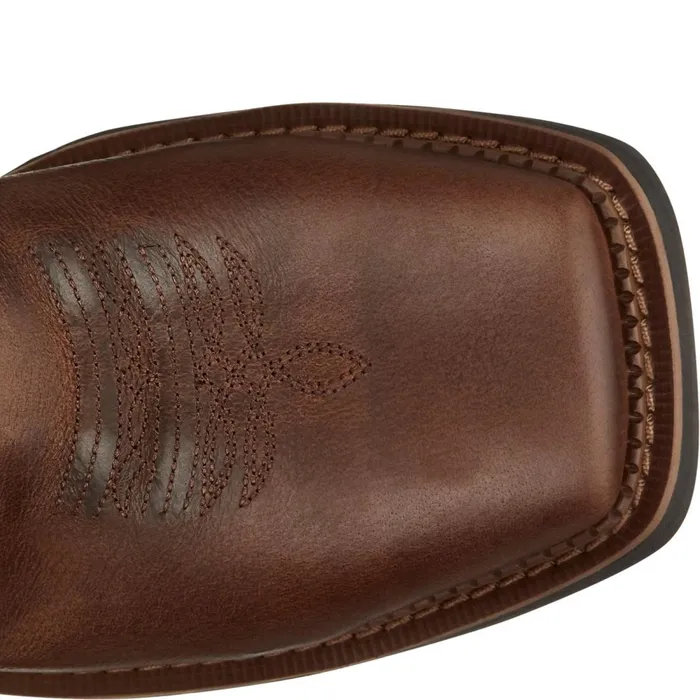 WOMEN Lathey 8034 Nano Composite Toe Work Boot Brown Justin Boots Work