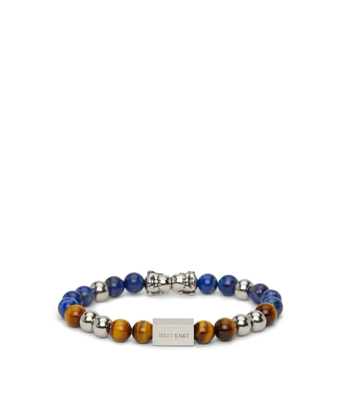 Women Laughing 8211 Stone Bead Bracelet Black Matt and Nat Bracelets
