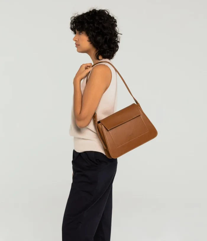 Women Leia Vegan Shoulder Bag 8211 Vintage Chili Matt and Nat Shoulder Bags