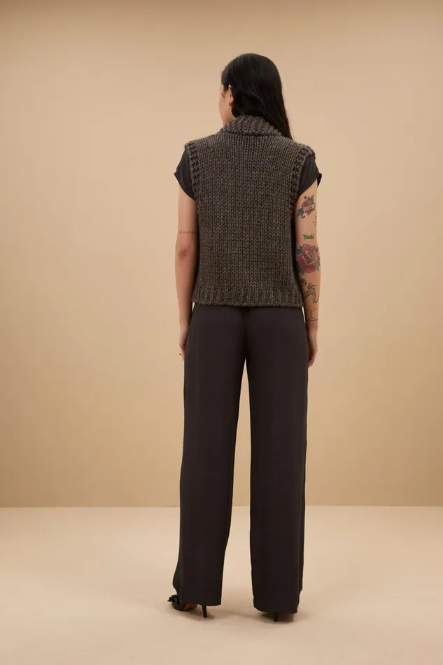 Women Levi Gilet Cafe Noir Bybar Cardigans