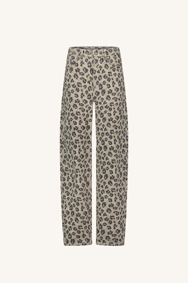 Women Lew Cheetah Pants Cheetah Print Bybar Trousers Women Lew Cheetah Pants Cheetah Print Bybar Trousers