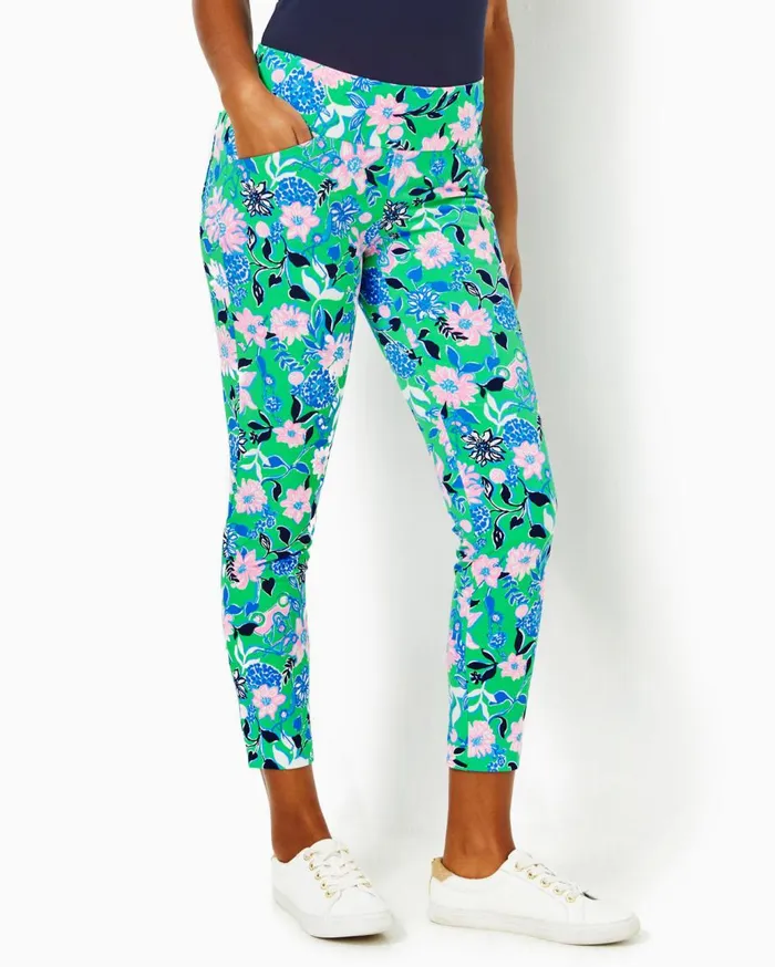 Women Lilly Pulitzer Bottoms UPF 50 Luxletic 9 Spearmint Golf Till You Drop Woven Women Lilly Pulitzer Bottoms UPF 50 Luxletic 9 Spearmint Golf Till You Drop Woven