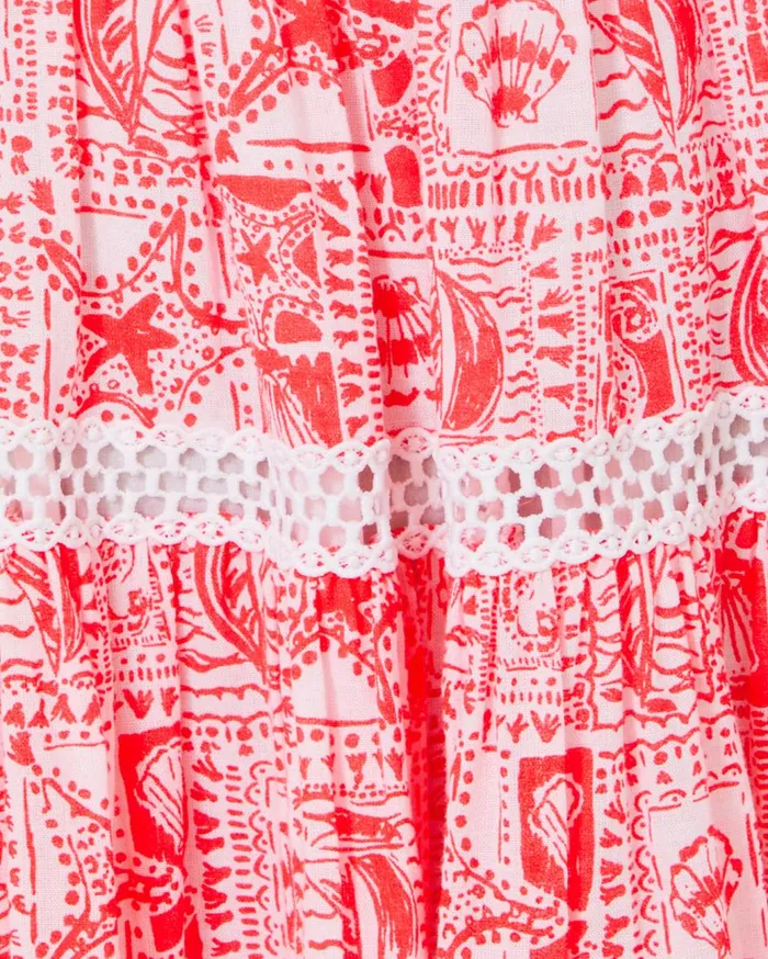 Women Lilly Pulitzer Dresses Faye Lace Ruffle Dress Roxie Pink Scalloped Shell Lace Women Lilly Pulitzer Dresses Faye Lace Ruffle Dress Roxie Pink Scalloped Shell Lace