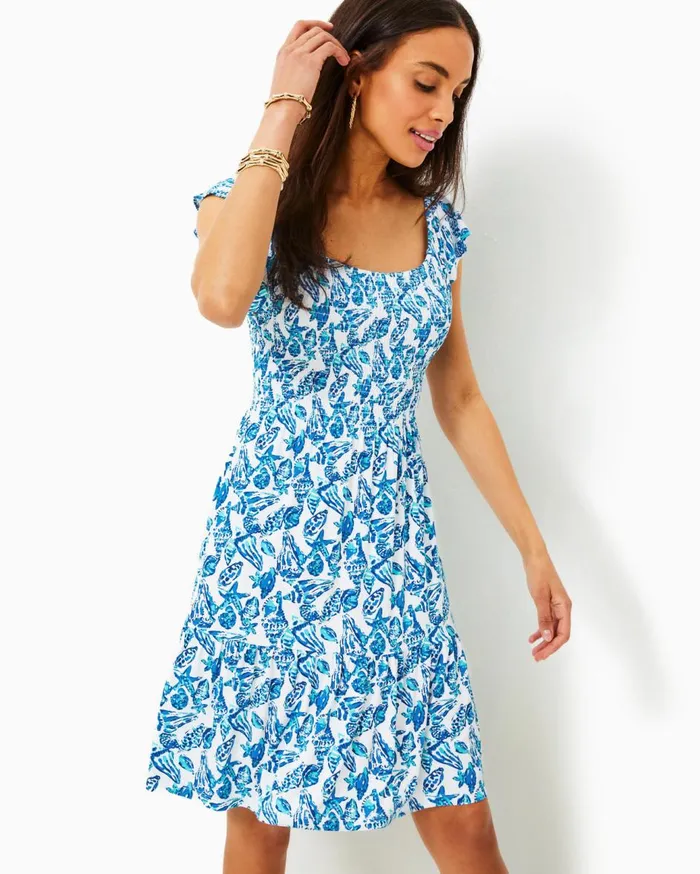 Women Lilly Pulitzer Dresses Faye Lace Ruffle Dress Roxie Pink Scalloped Shell Lace Women Lilly Pulitzer Dresses Faye Lace Ruffle Dress Roxie Pink Scalloped Shell Lace
