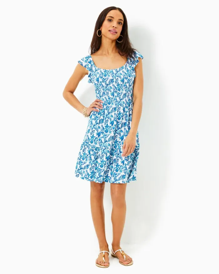 Women Lilly Pulitzer Dresses Faye Lace Ruffle Dress Roxie Pink Scalloped Shell Lace Women Lilly Pulitzer Dresses Faye Lace Ruffle Dress Roxie Pink Scalloped Shell Lace
