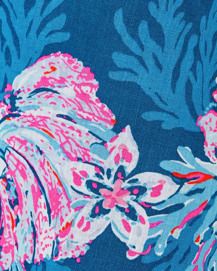 Women Lilly Pulitzer Dresses Hadly Smocked Maxi Dress True Navy Poly Crepe Swirl Clip Women Lilly Pulitzer Dresses Hadly Smocked Maxi Dress True Navy Poly Crepe Swirl Clip