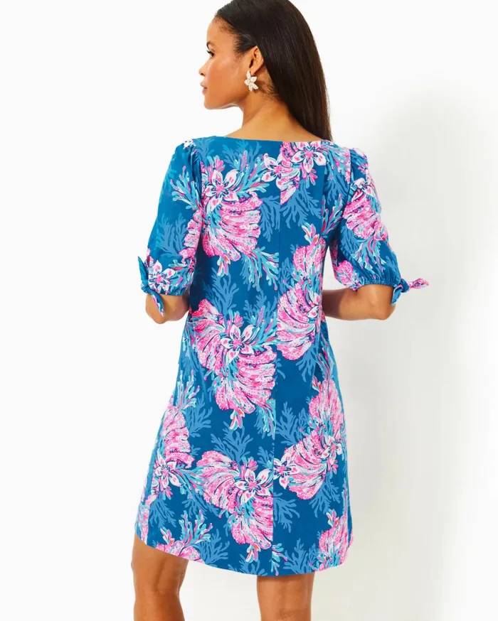 Women Lilly Pulitzer Dresses Mialeigh Linen Dress Conch Shell Pink X Resort White Women Lilly Pulitzer Dresses Mialeigh Linen Dress Conch Shell Pink X Resort White