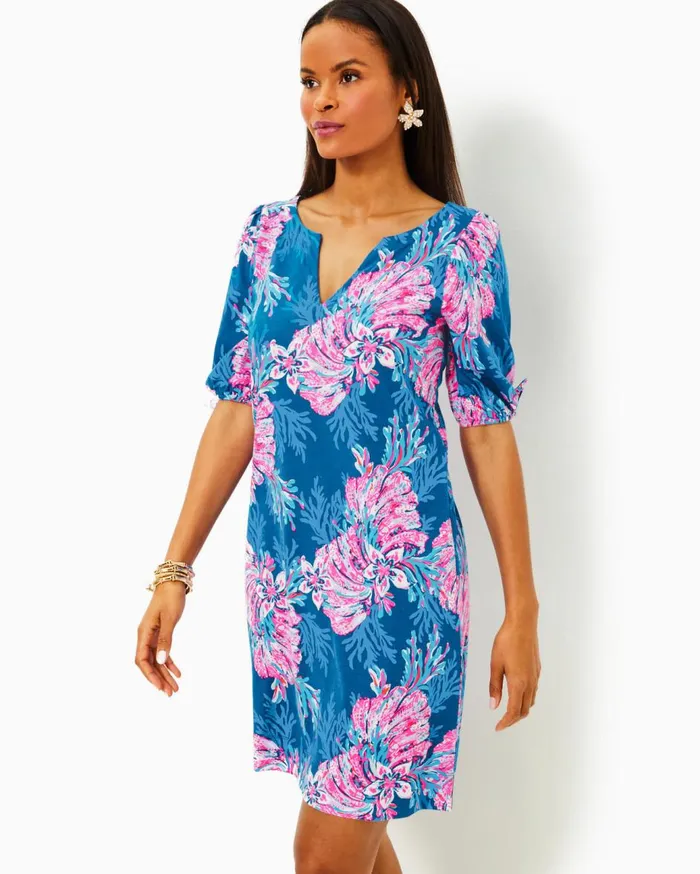 Women Lilly Pulitzer Dresses Mialeigh Linen Dress Conch Shell Pink X Resort White Women Lilly Pulitzer Dresses Mialeigh Linen Dress Conch Shell Pink X Resort White