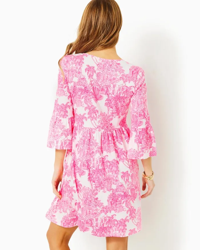 Women Lilly Pulitzer Dresses UPF 50 Solia ChillyLilly Dress Multi Spring In Your Step Women Lilly Pulitzer Dresses UPF 50 Solia ChillyLilly Dress Multi Spring In Your Step