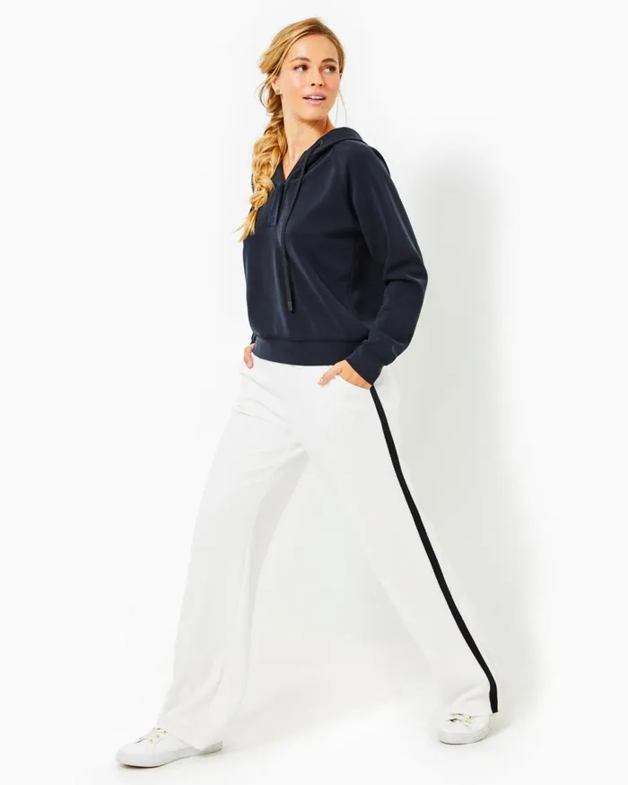 Women Lilly Pulitzer Loungewear UPF 50 Kendy Pullover and Aveena Knit Pant Set Noir Women Lilly Pulitzer Loungewear UPF 50 Kendy Pullover and Aveena Knit Pant Set Noir