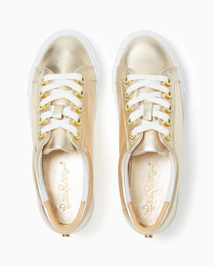 Women Lilly Pulitzer Shoes Lux Hallie Sneaker Resort White Women Lilly Pulitzer Shoes Lux Hallie Sneaker Resort White