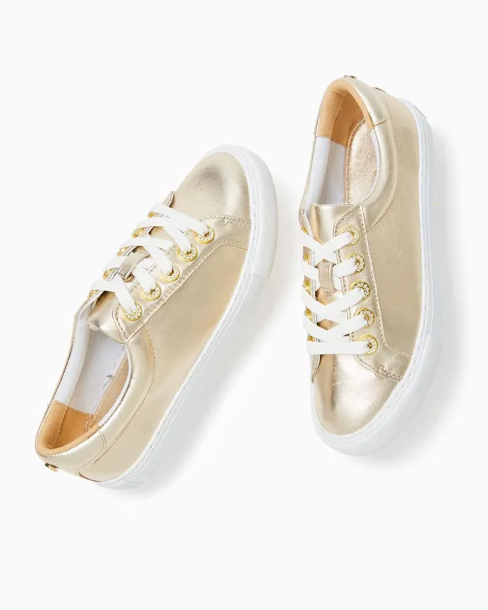 Women Lilly Pulitzer Shoes Lux Hallie Sneaker Resort White Women Lilly Pulitzer Shoes Lux Hallie Sneaker Resort White