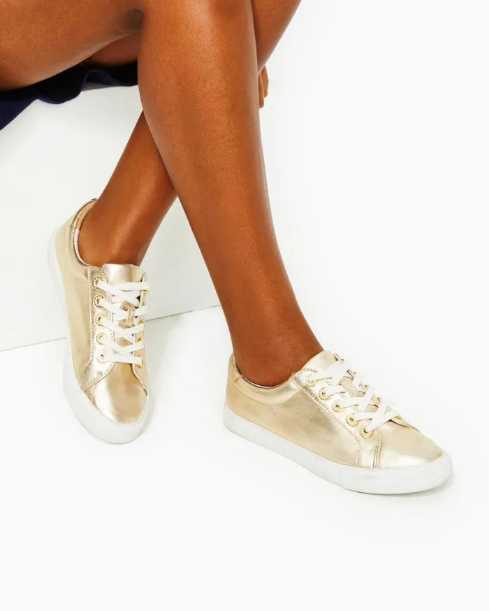 Women Lilly Pulitzer Shoes Lux Hallie Sneaker Resort White Women Lilly Pulitzer Shoes Lux Hallie Sneaker Resort White