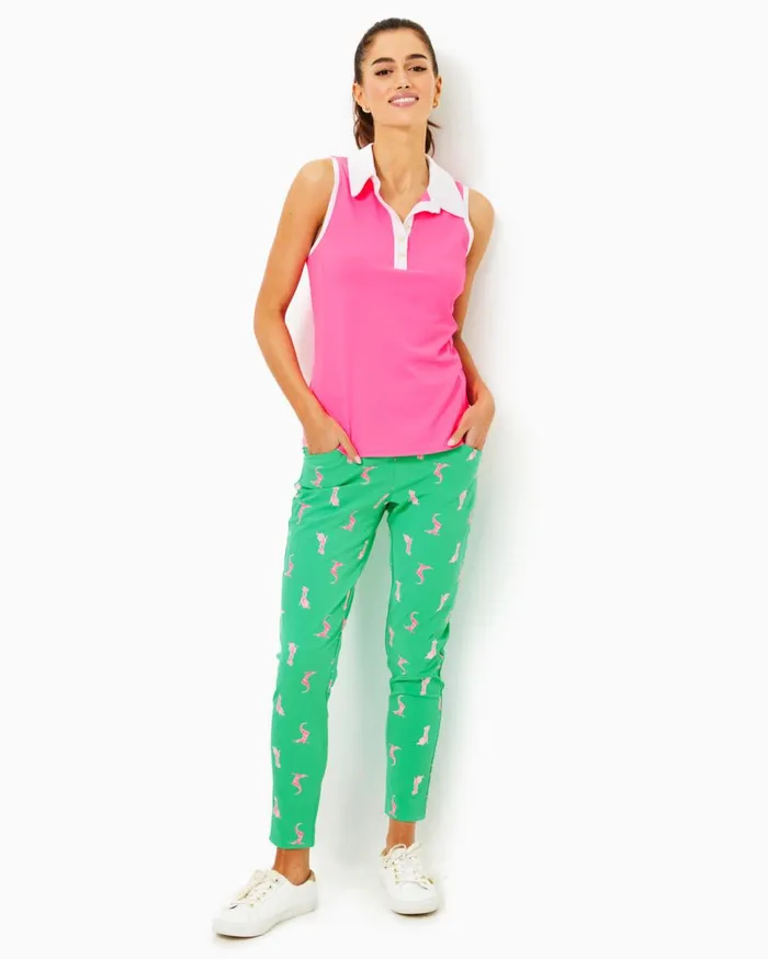 Women Lilly Pulitzer Tops UPF 50 Luxletic Imara Polo Top Multi Bahamas Beachcomber Women Lilly Pulitzer Tops UPF 50 Luxletic Imara Polo Top Multi Bahamas Beachcomber
