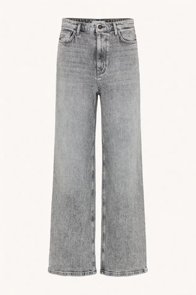 Women Lina Pant Grey Denim Bybar Trousers Women Lina Pant Grey Denim Bybar Trousers
