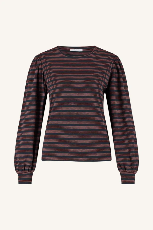 Women Made Irregular Stripe Top Midnight Bybar Tops and Shirts Women Made Irregular Stripe Top Midnight Bybar Tops and Shirts